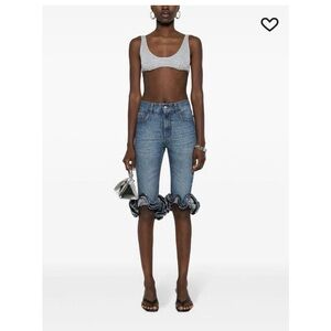 AUTHENTIC COPERNII MID RISE CROPPED DENIM JEANS SIZE FR 38/US 6